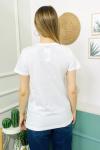 154651 B Yaka Baskili Tshirt